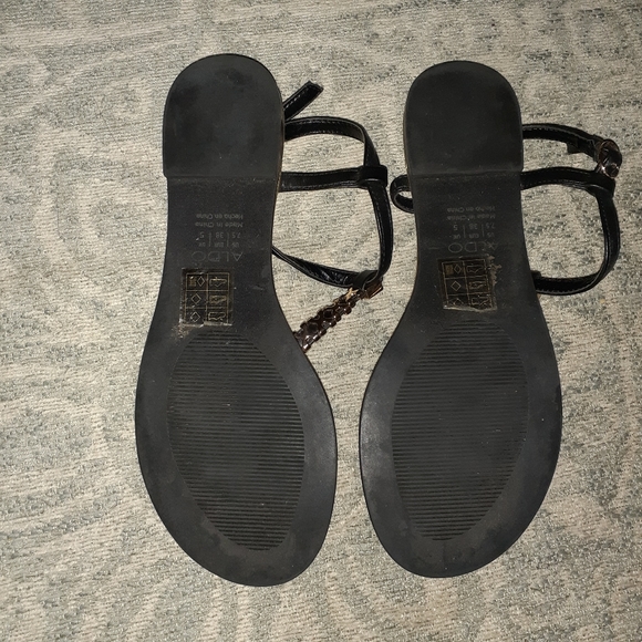Aldo | Leather Sandals - Picture 8 of 8